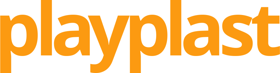 logo playplast laranja
